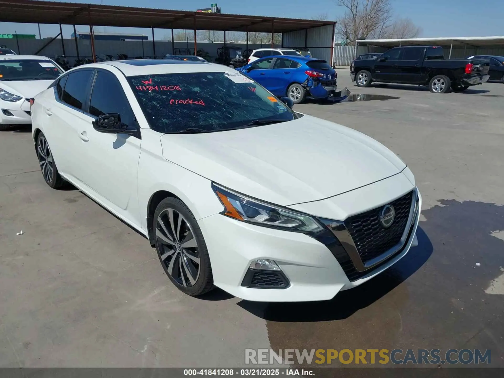 1 Photograph of a damaged car 1N4BL4CV7LN321674 NISSAN ALTIMA 2020