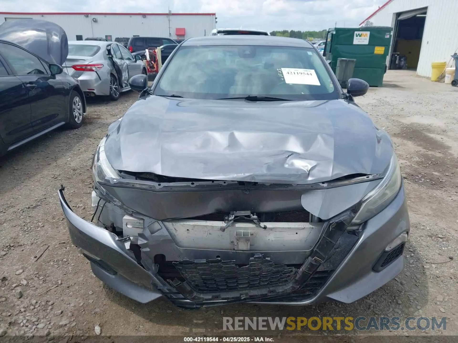 12 Photograph of a damaged car 1N4BL4CV8LC134262 NISSAN ALTIMA 2020
