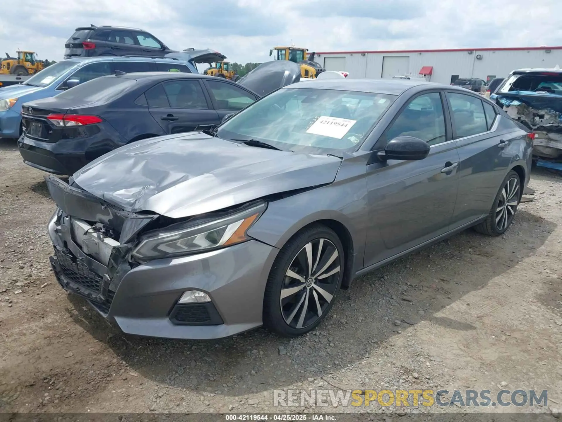 2 Photograph of a damaged car 1N4BL4CV8LC134262 NISSAN ALTIMA 2020