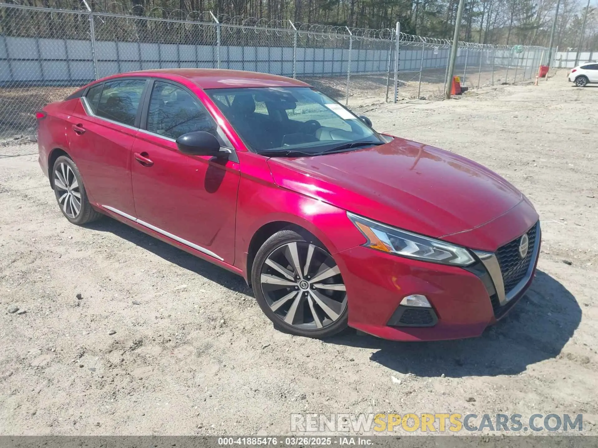 1 Photograph of a damaged car 1N4BL4CV8LC178195 NISSAN ALTIMA 2020