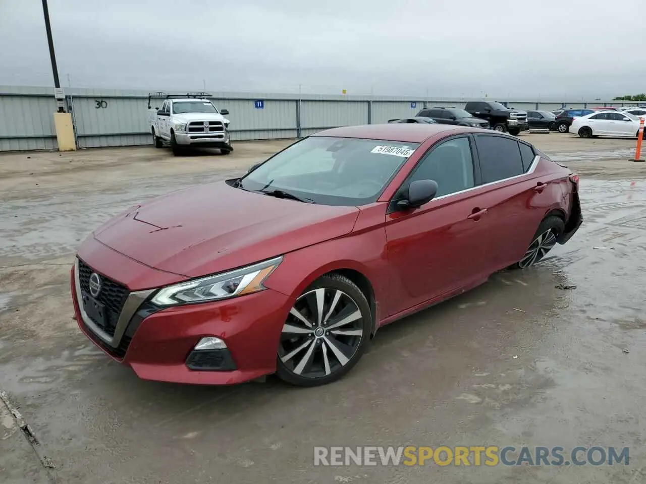 1 Photograph of a damaged car 1N4BL4CV8LC250187 NISSAN ALTIMA 2020