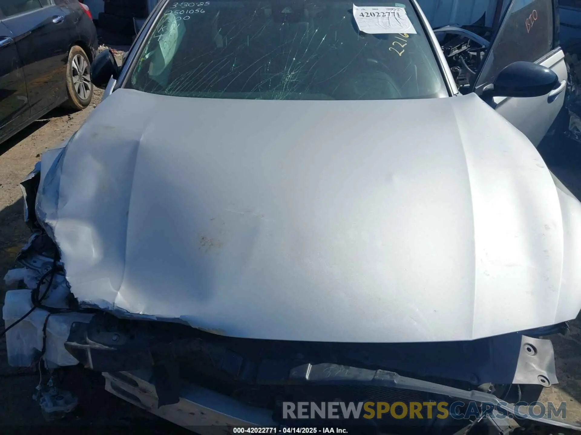 10 Photograph of a damaged car 1N4BL4CVXLC221600 NISSAN ALTIMA 2020