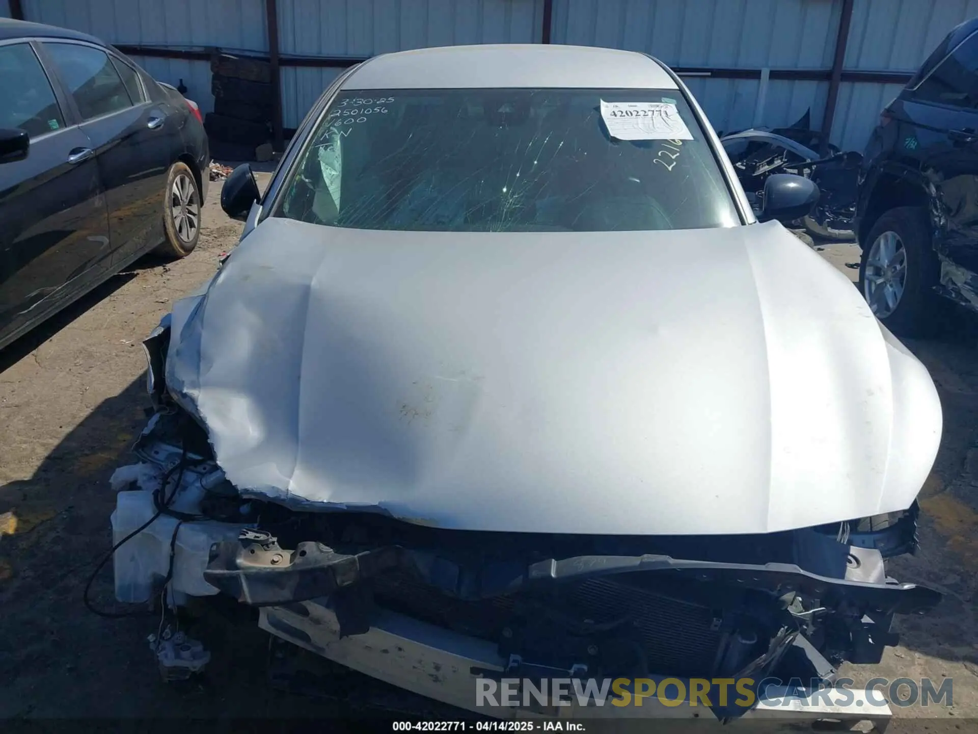 12 Photograph of a damaged car 1N4BL4CVXLC221600 NISSAN ALTIMA 2020