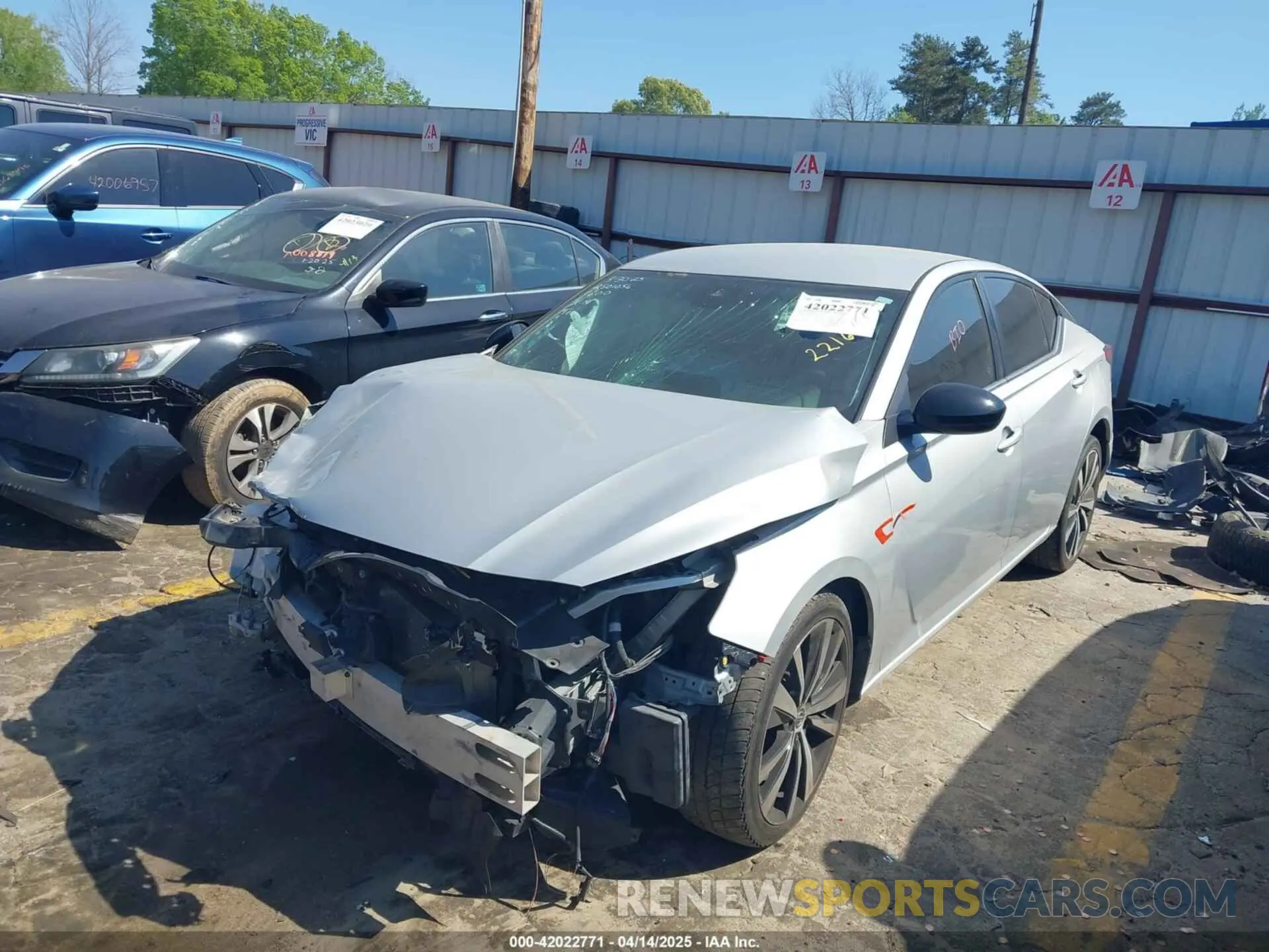 2 Photograph of a damaged car 1N4BL4CVXLC221600 NISSAN ALTIMA 2020