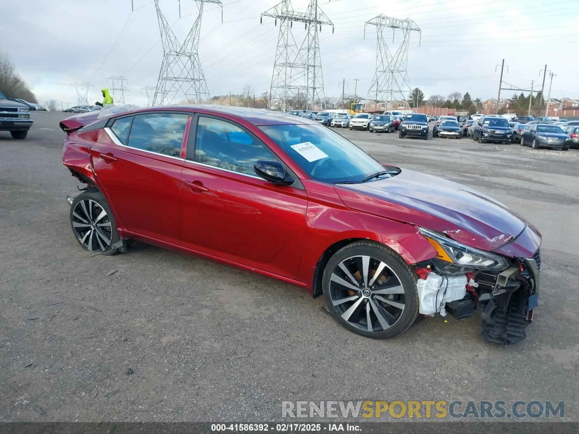 1 Photograph of a damaged car 1N4BL4CW1LC233756 NISSAN ALTIMA 2020