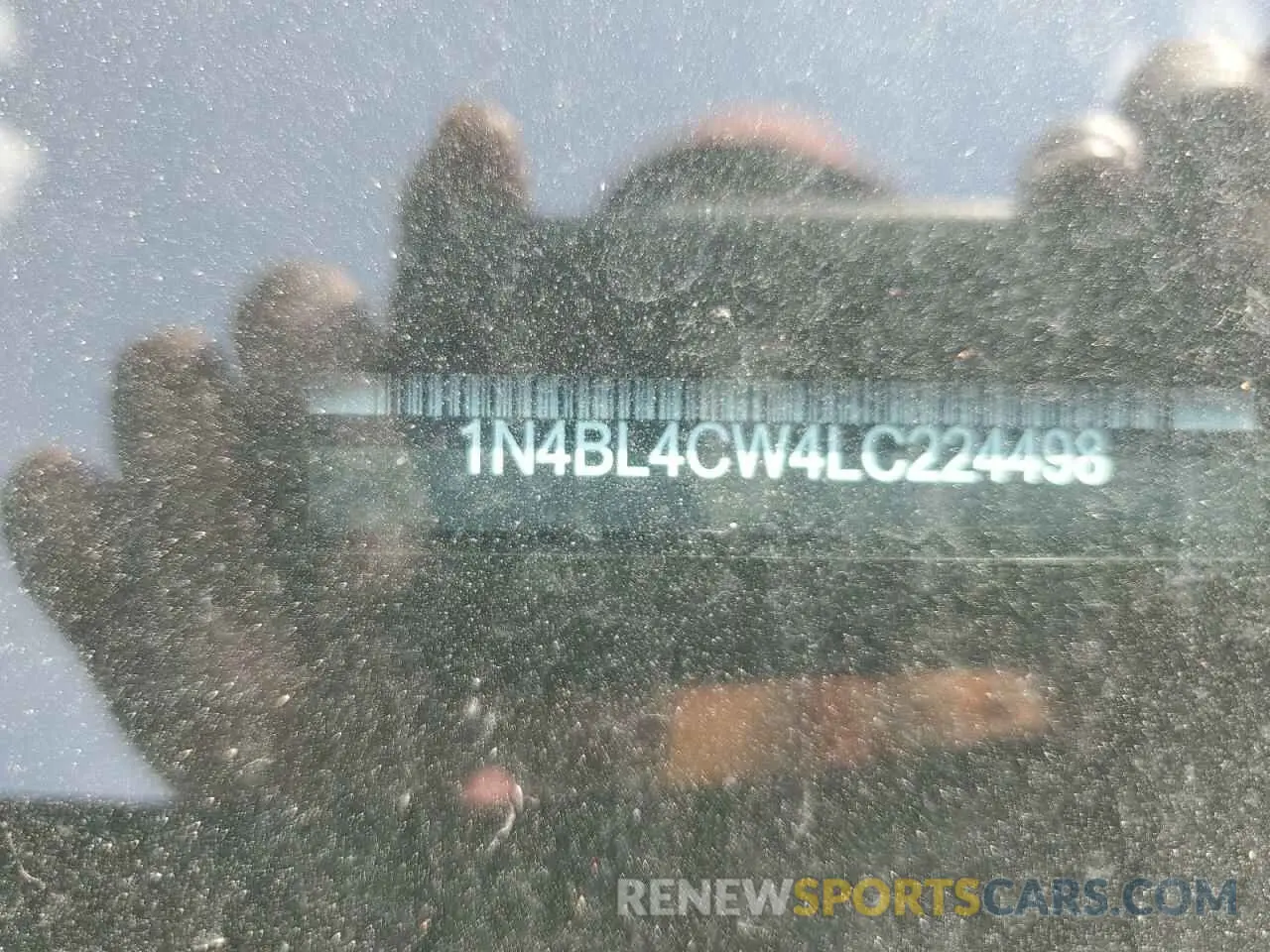 12 Photograph of a damaged car 1N4BL4CW4LC224498 NISSAN ALTIMA 2020