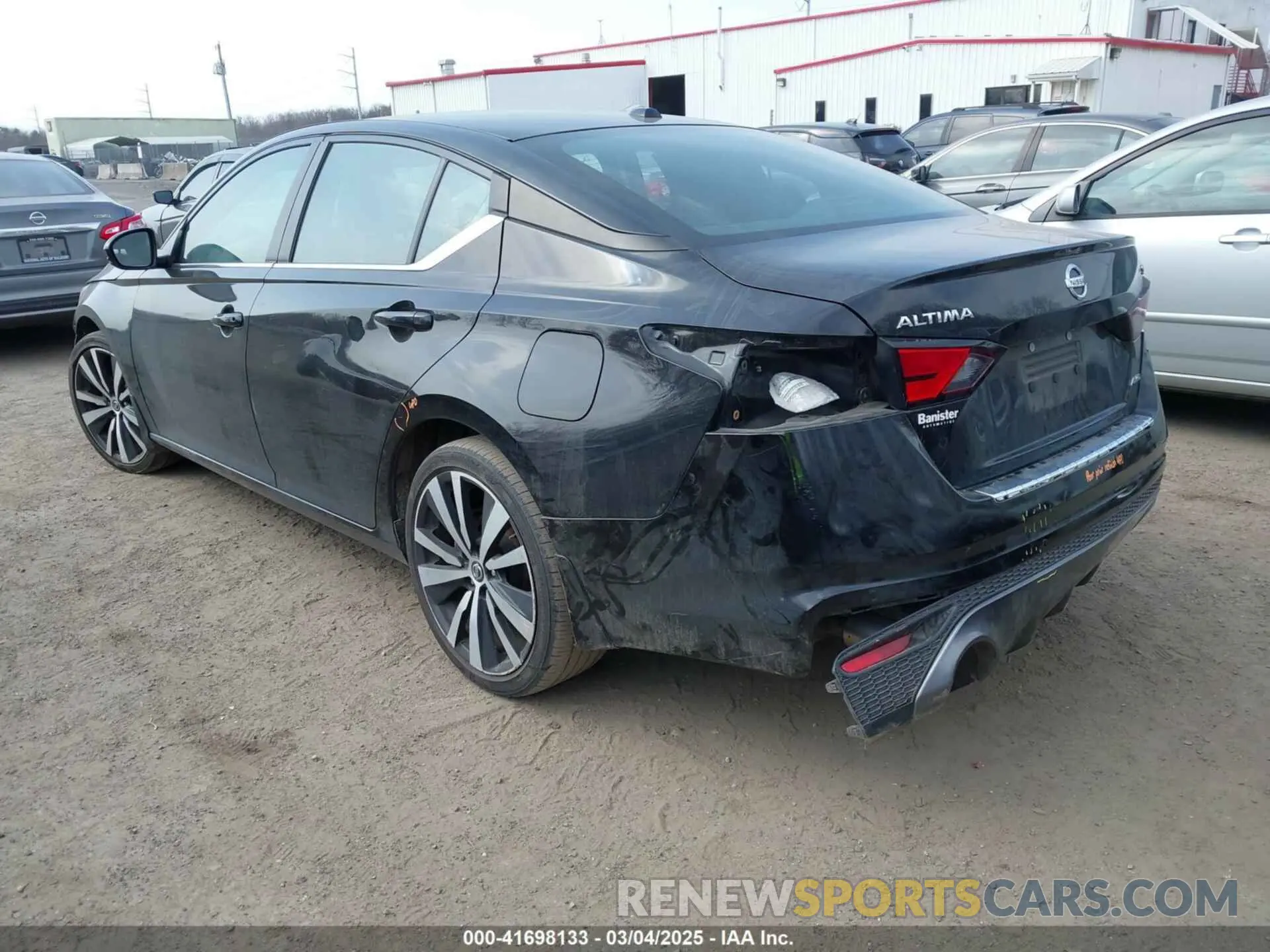 3 Photograph of a damaged car 1N4BL4CW7LC128381 NISSAN ALTIMA 2020