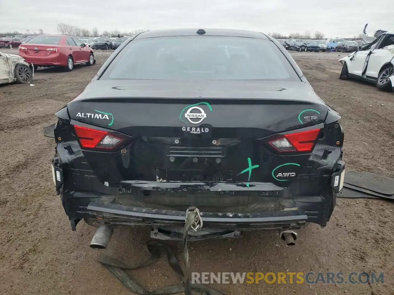6 Photograph of a damaged car 1N4BL4CWXLC128441 NISSAN ALTIMA 2020