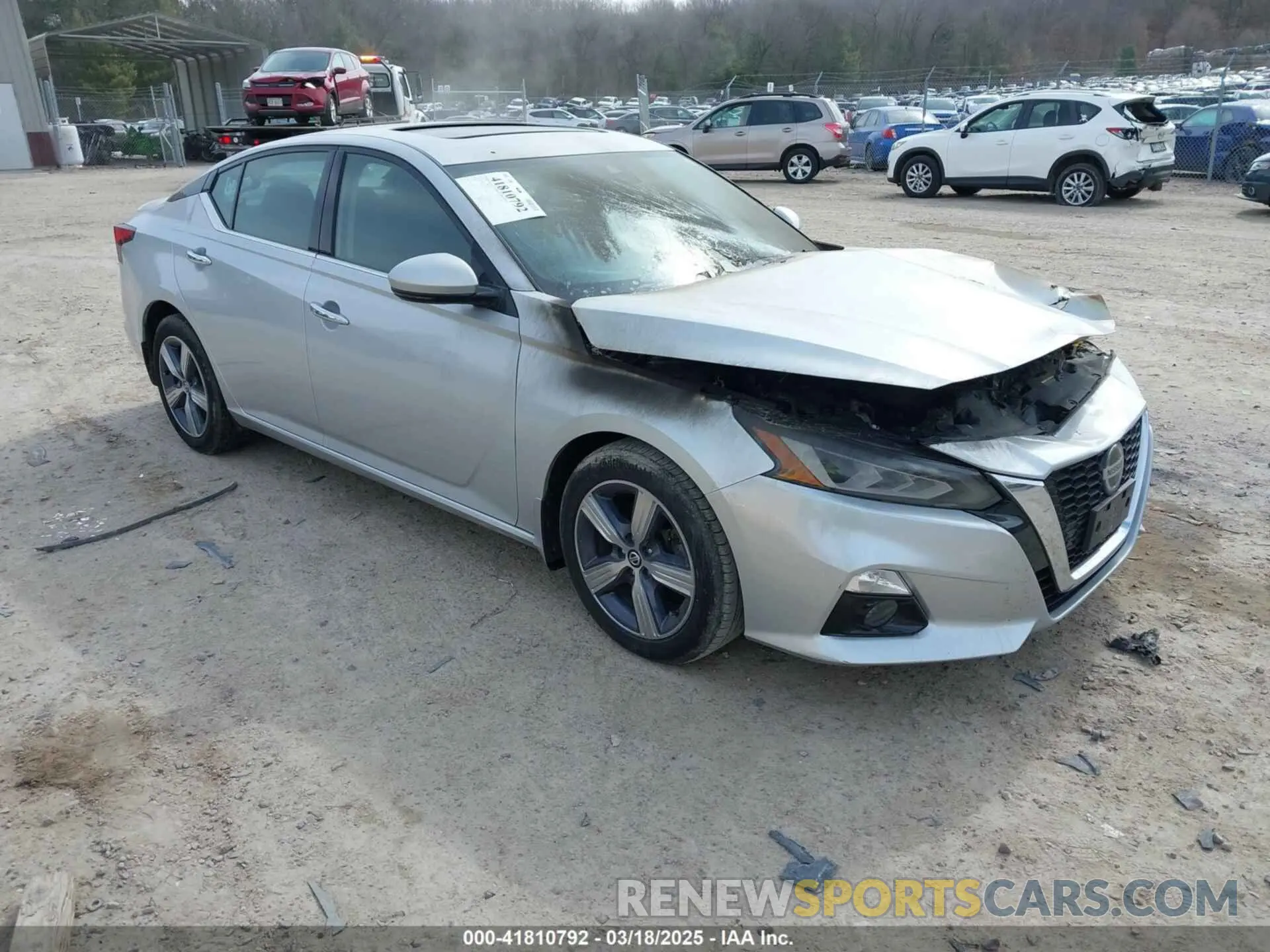 1 Photograph of a damaged car 1N4BL4DV0LC286311 NISSAN ALTIMA 2020