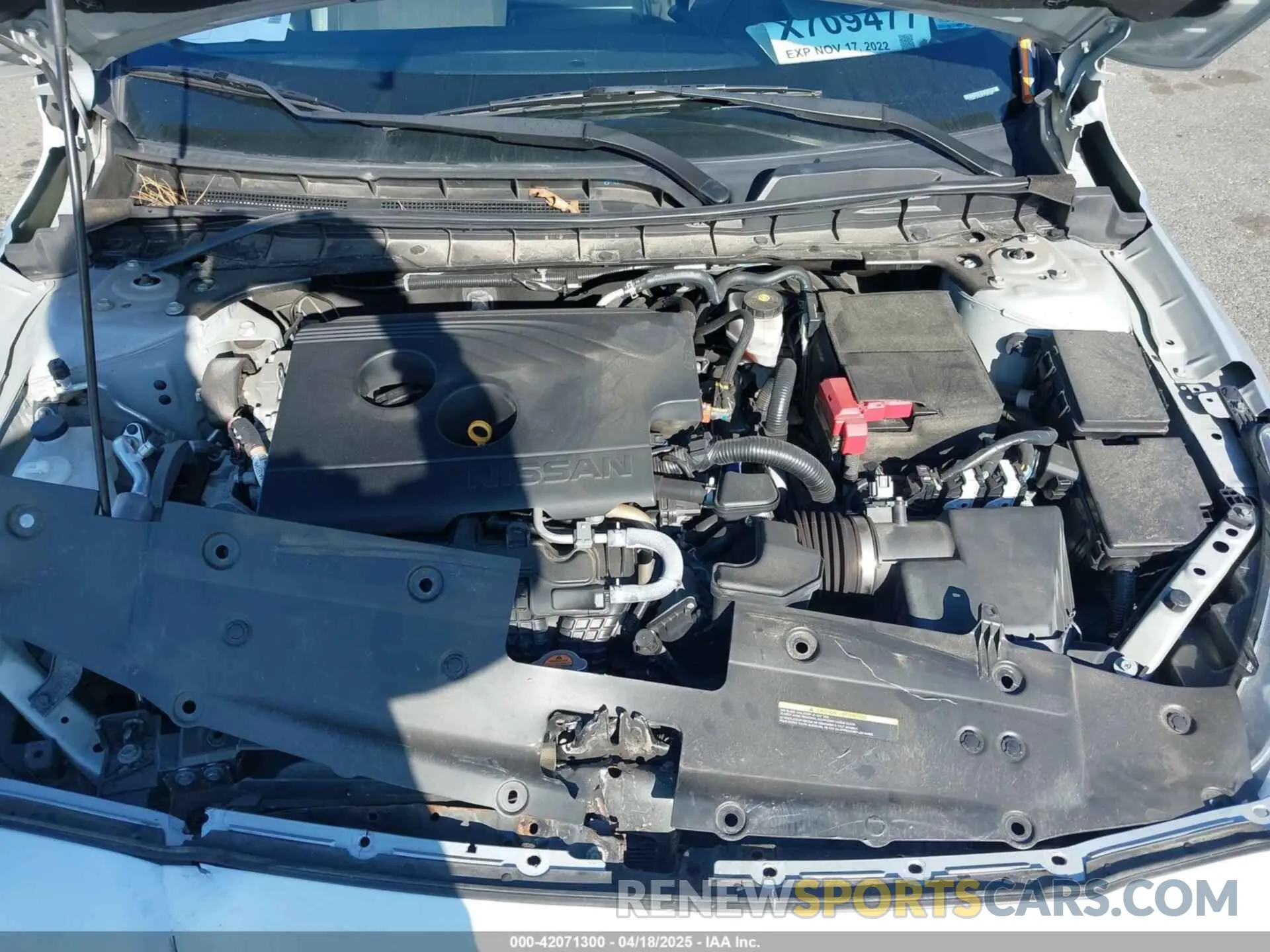 10 Photograph of a damaged car 1N4BL4DV3LC182167 NISSAN ALTIMA 2020