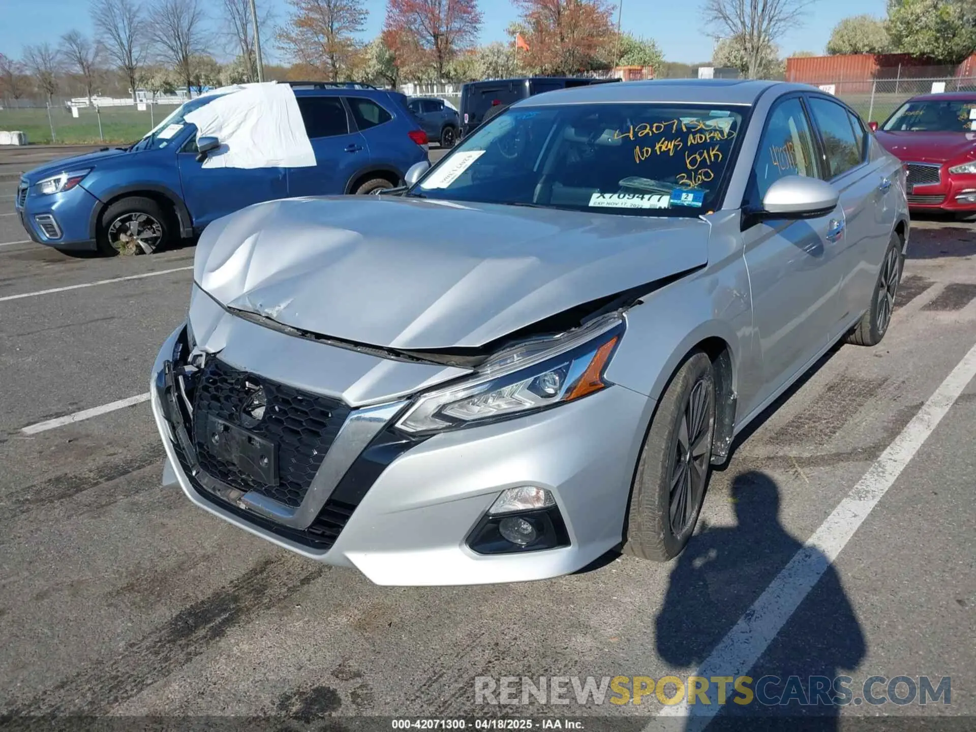 6 Photograph of a damaged car 1N4BL4DV3LC182167 NISSAN ALTIMA 2020