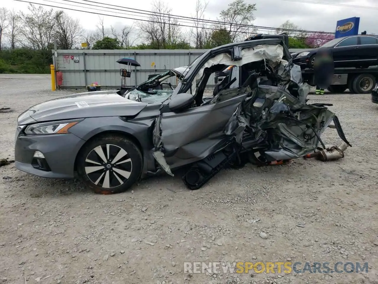 1 Photograph of a damaged car 1N4BL4DV4LC283427 NISSAN ALTIMA 2020