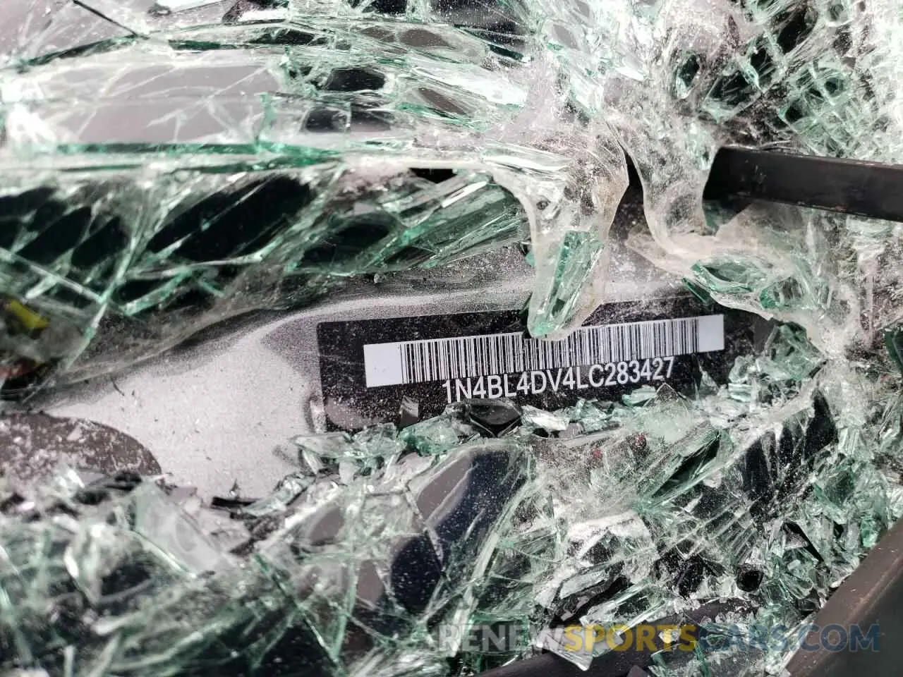 12 Photograph of a damaged car 1N4BL4DV4LC283427 NISSAN ALTIMA 2020