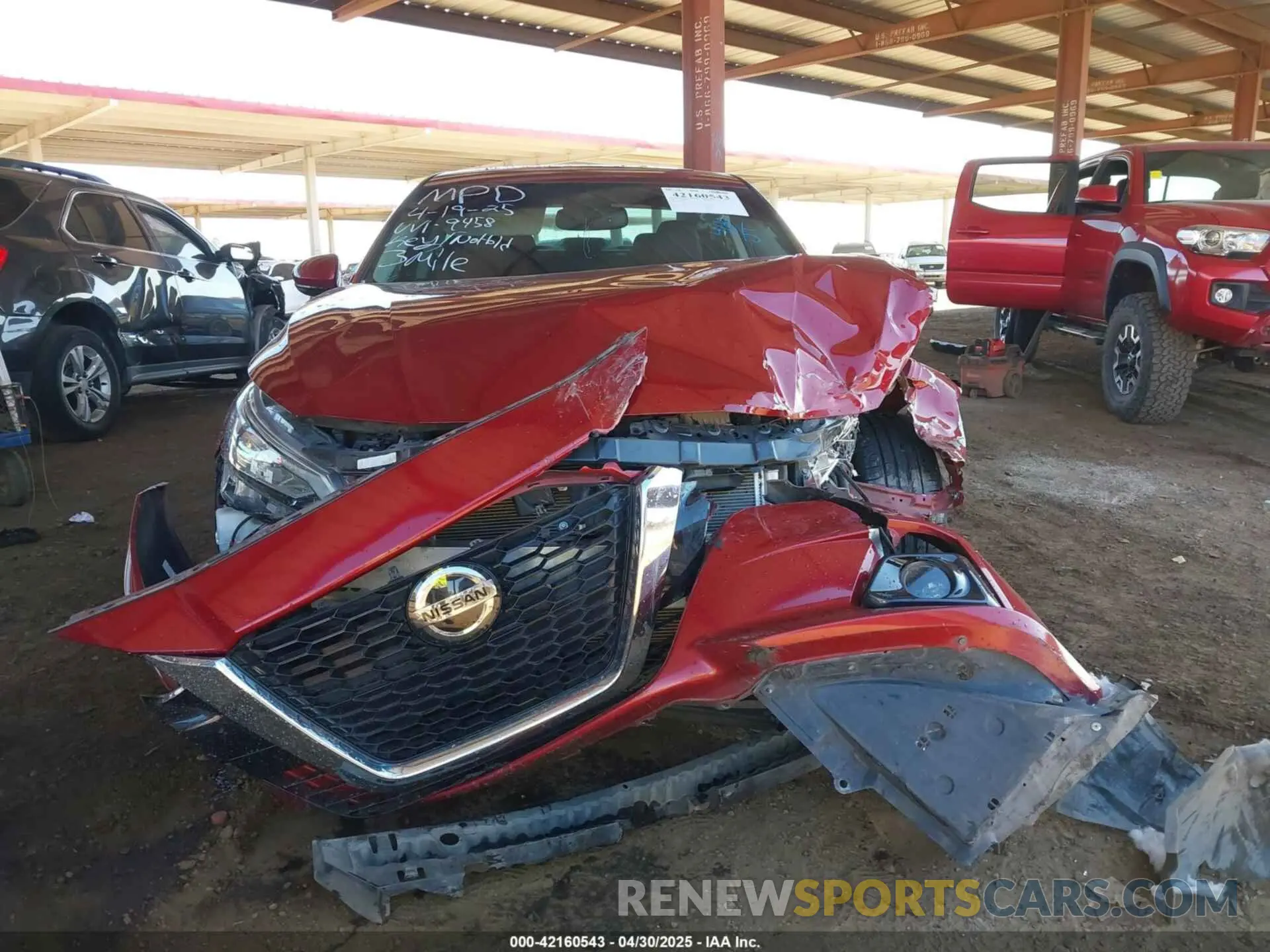 12 Photograph of a damaged car 1N4BL4DV4LN319458 NISSAN ALTIMA 2020