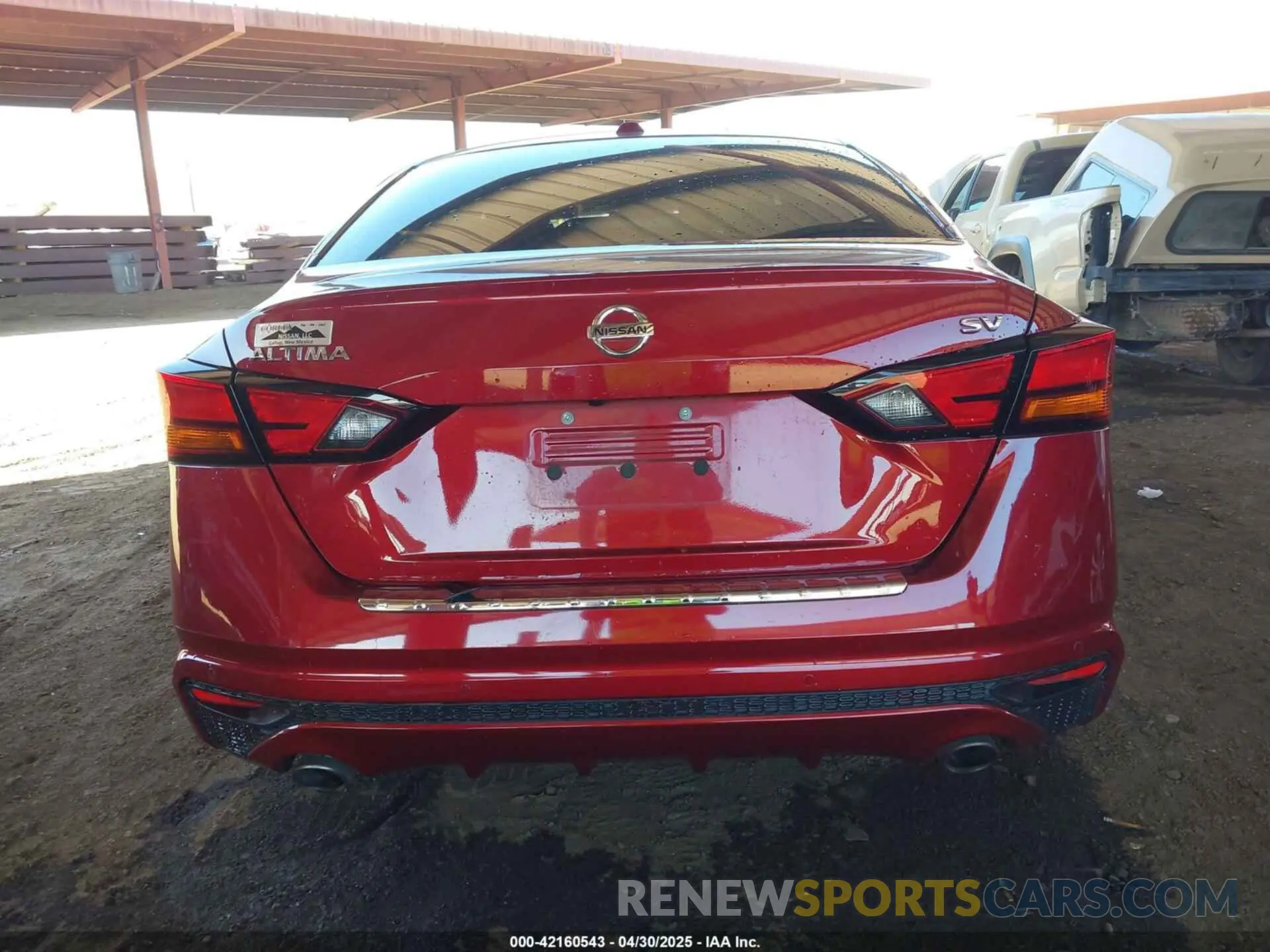 16 Photograph of a damaged car 1N4BL4DV4LN319458 NISSAN ALTIMA 2020