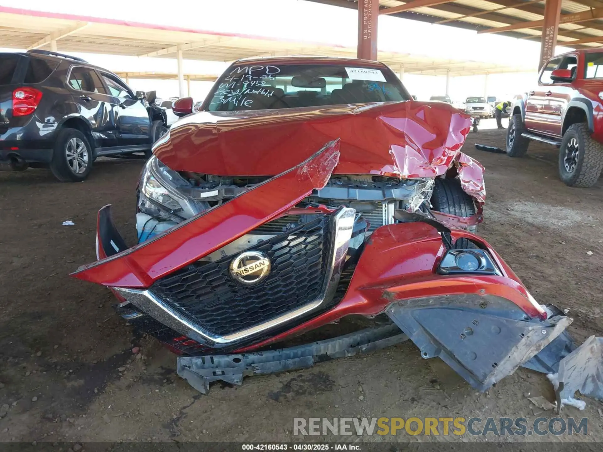 6 Photograph of a damaged car 1N4BL4DV4LN319458 NISSAN ALTIMA 2020