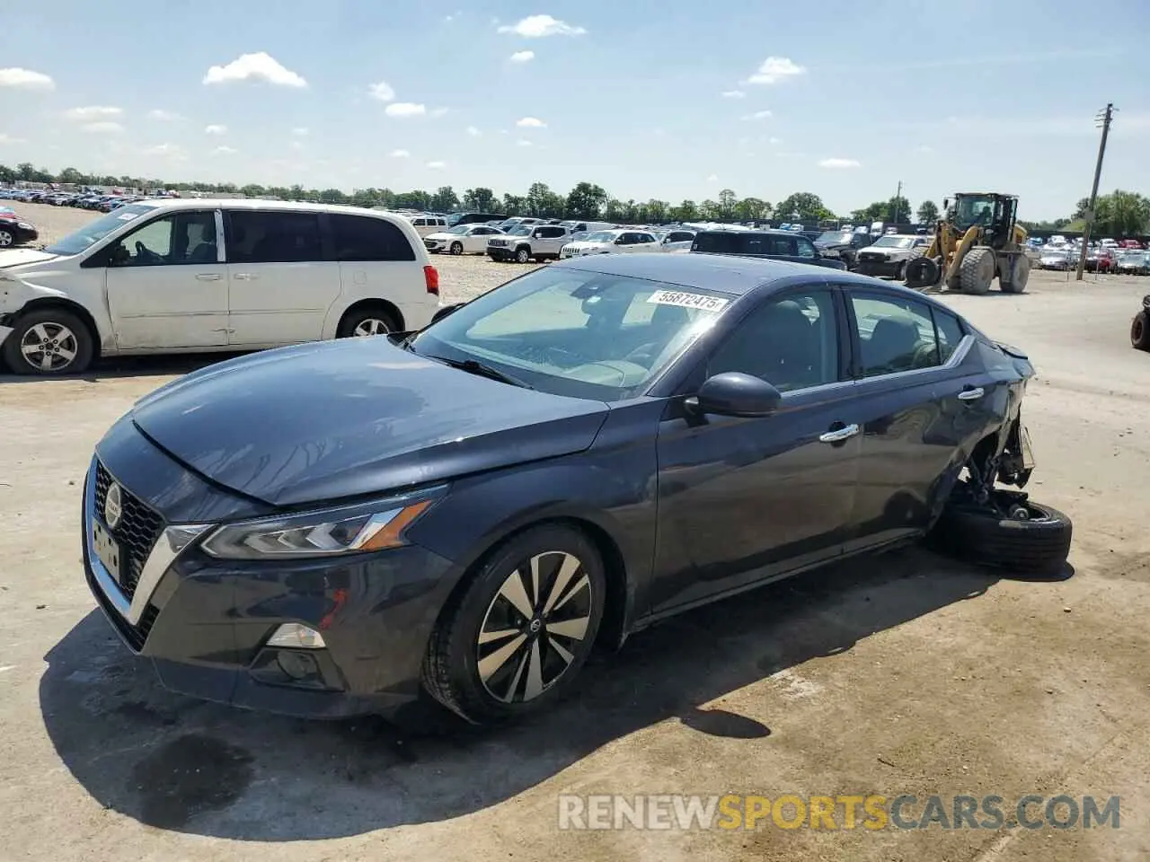 1 Photograph of a damaged car 1N4BL4DV7LC278206 NISSAN ALTIMA 2020