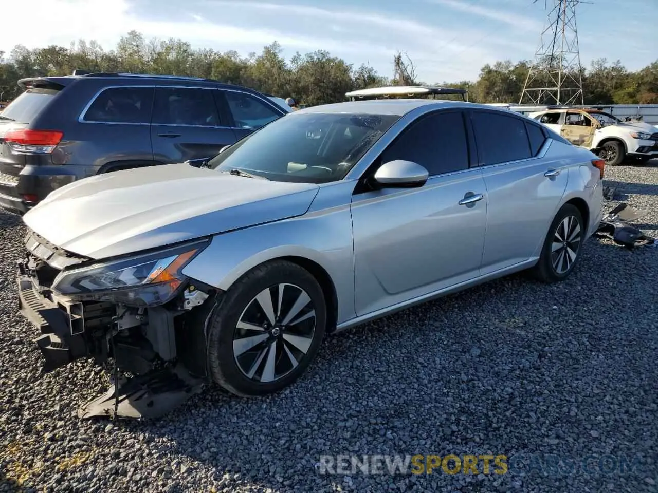 1 Photograph of a damaged car 1N4BL4DV8LC123311 NISSAN ALTIMA 2020