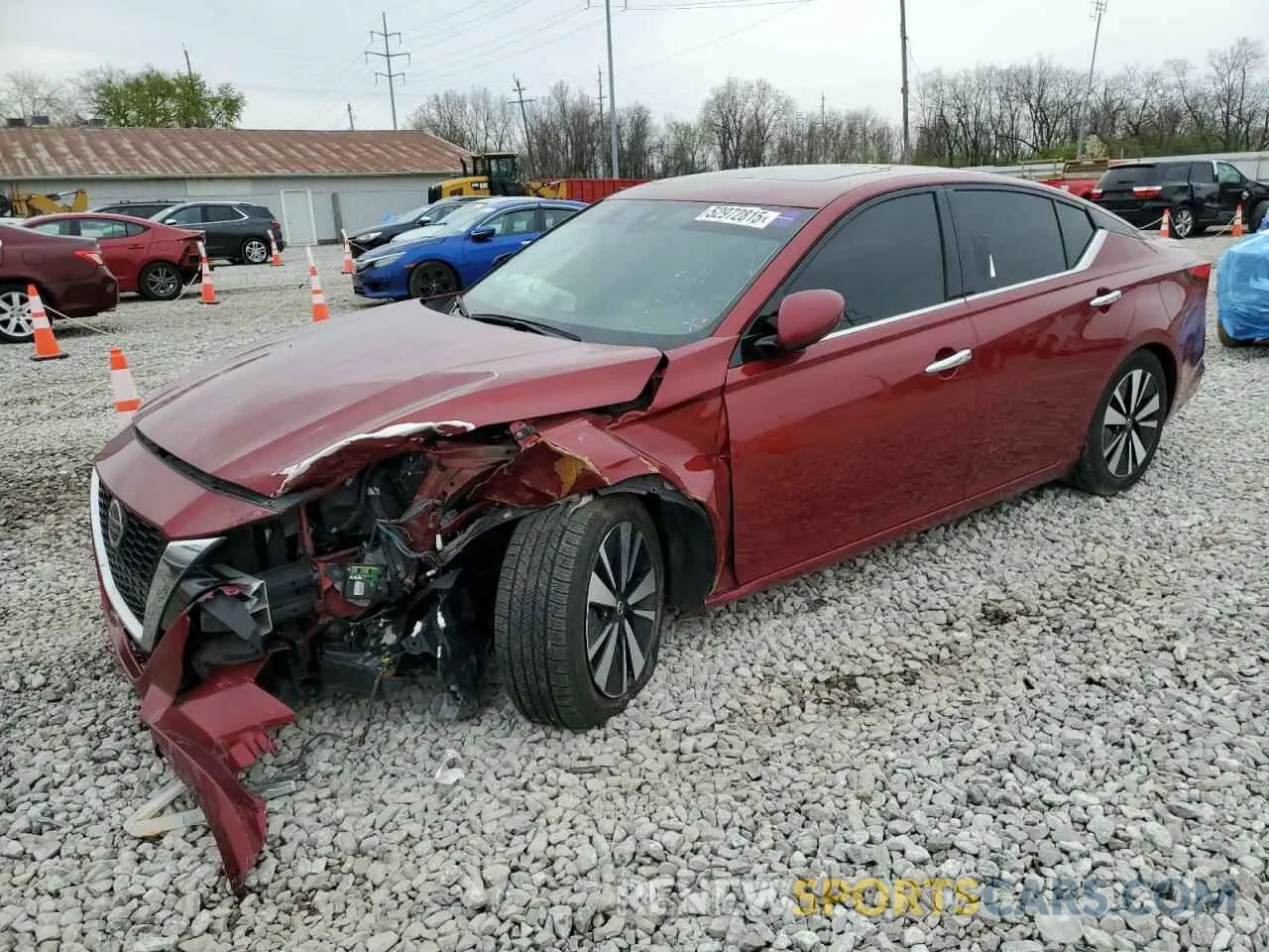 1 Photograph of a damaged car 1N4BL4DVXLC263201 NISSAN ALTIMA 2020