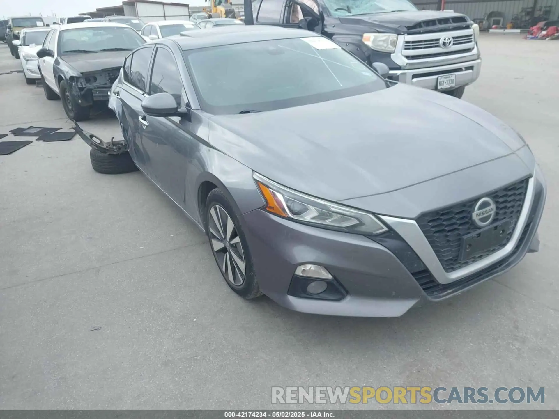 1 Photograph of a damaged car 1N4BL4DW1LC167322 NISSAN ALTIMA 2020