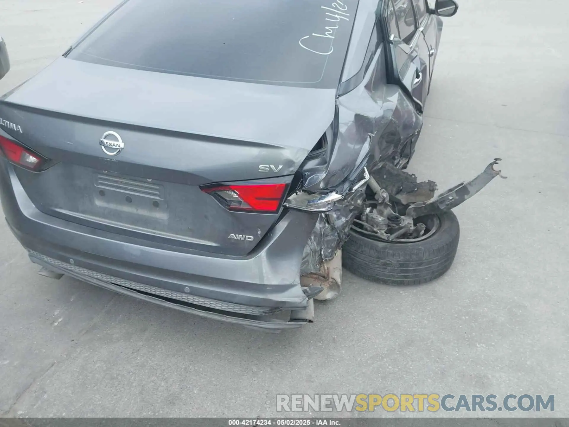 6 Photograph of a damaged car 1N4BL4DW1LC167322 NISSAN ALTIMA 2020
