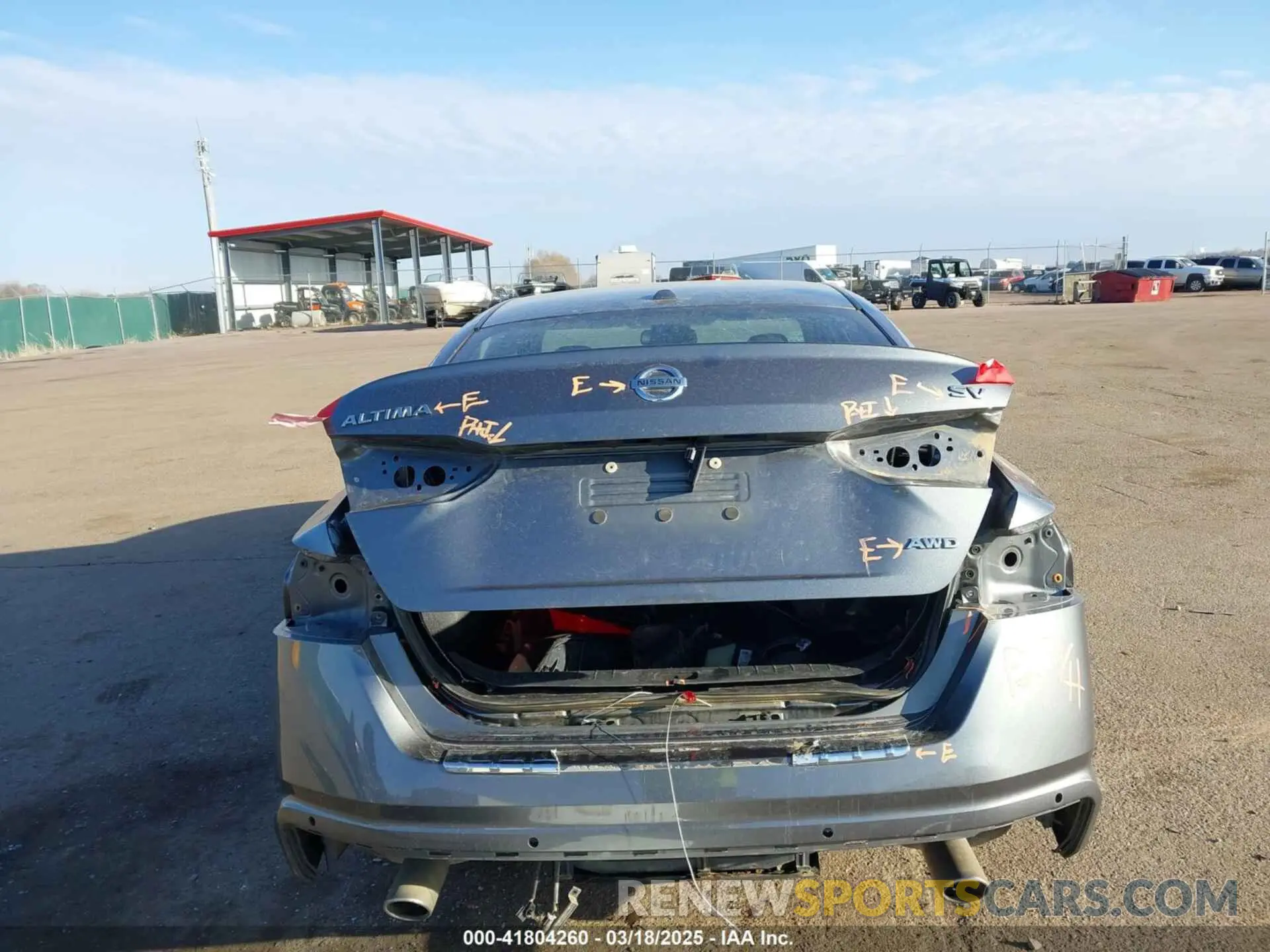 17 Photograph of a damaged car 1N4BL4DW2LC222134 NISSAN ALTIMA 2020