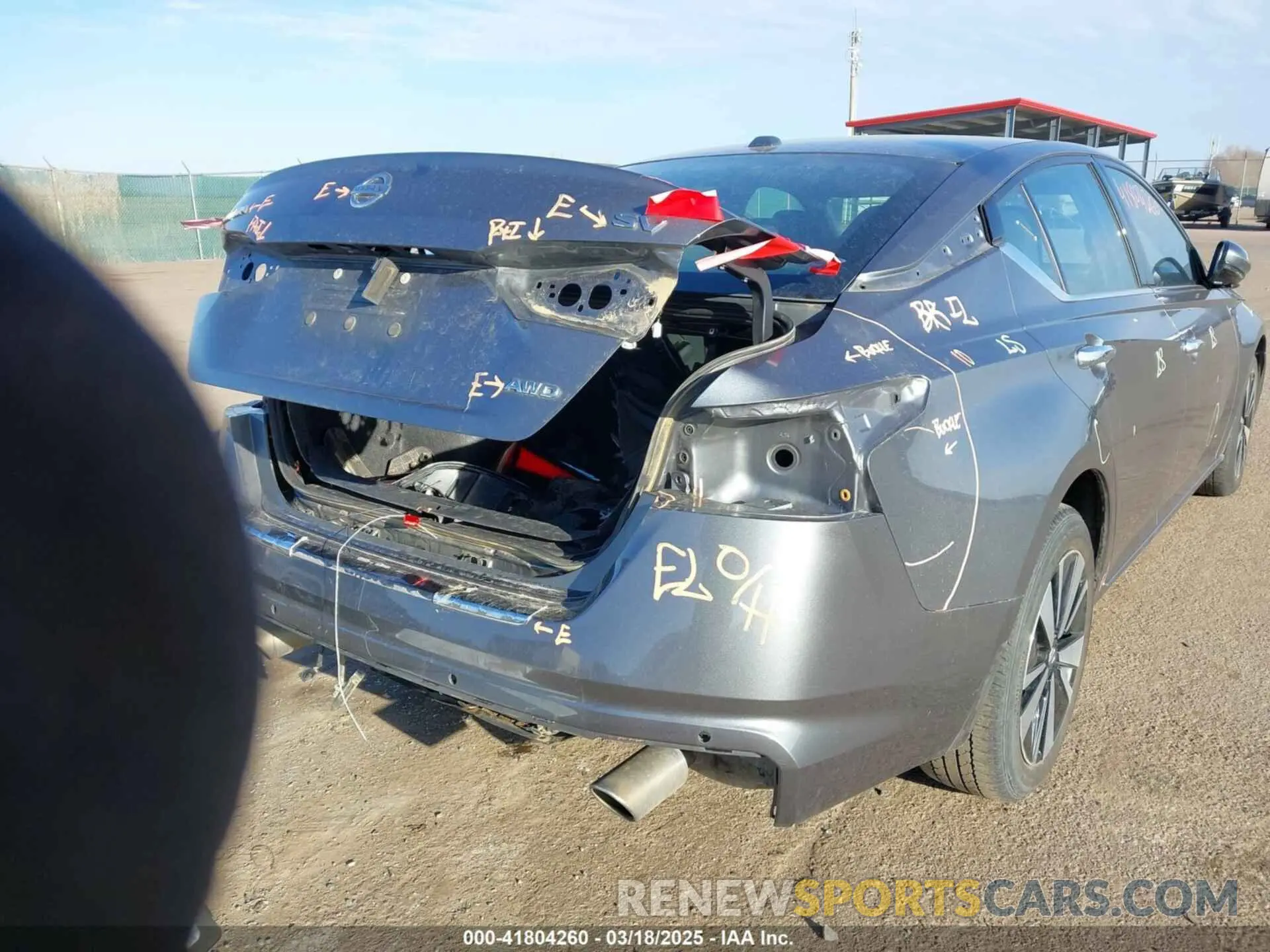 6 Photograph of a damaged car 1N4BL4DW2LC222134 NISSAN ALTIMA 2020