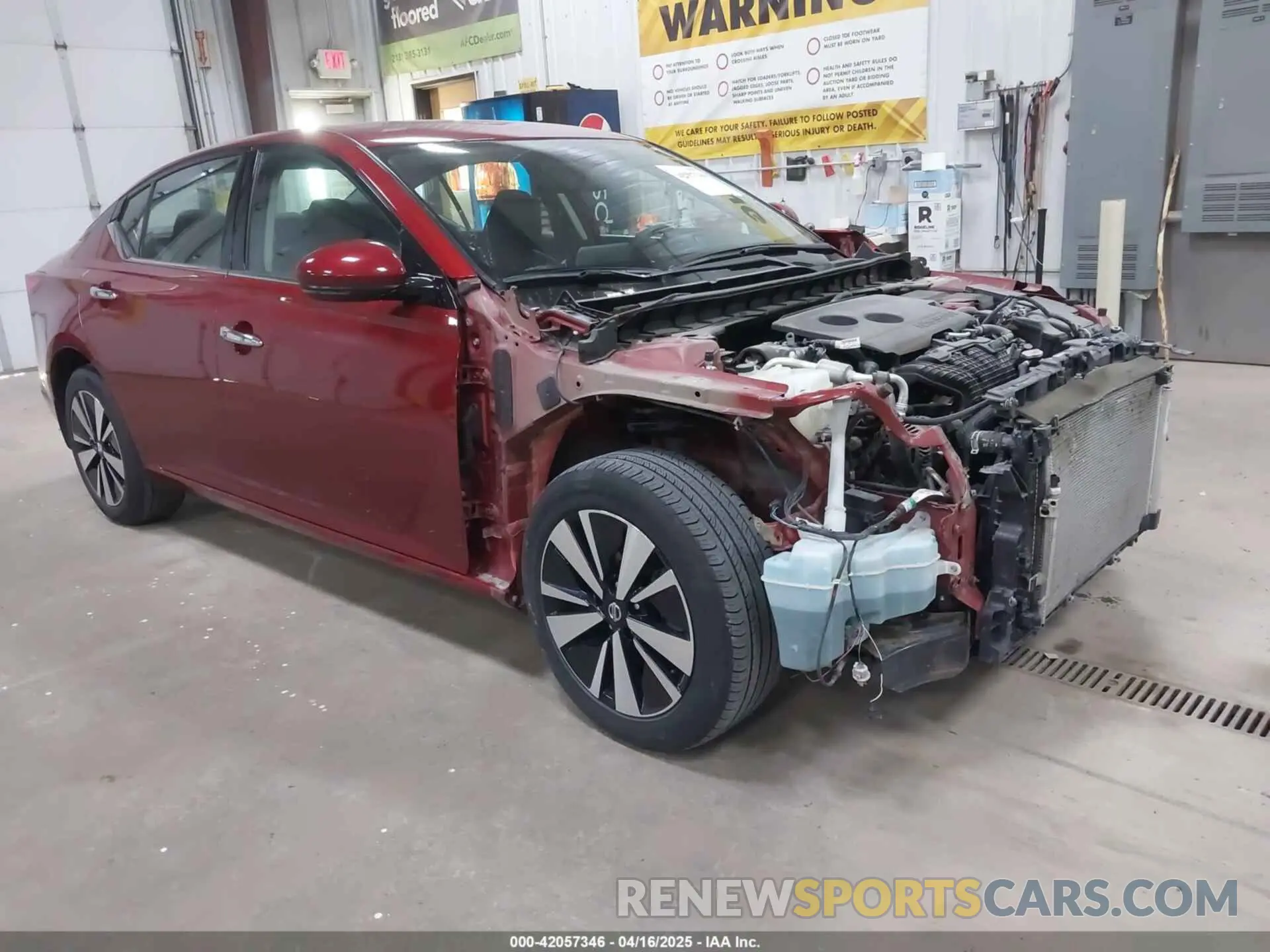 1 Photograph of a damaged car 1N4BL4DW5LC240482 NISSAN ALTIMA 2020