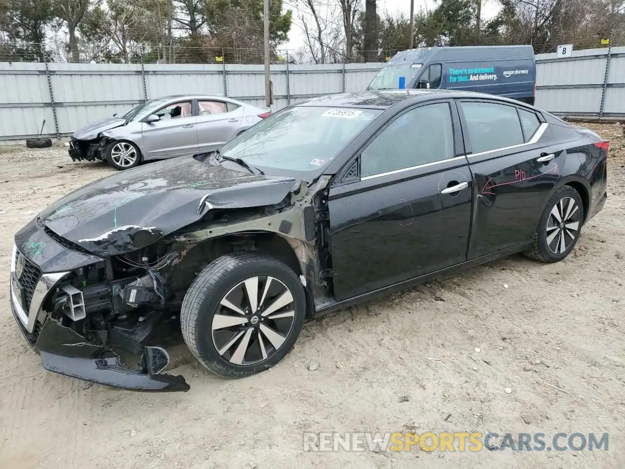 1 Photograph of a damaged car 1N4BL4EV2LC170378 NISSAN ALTIMA 2020
