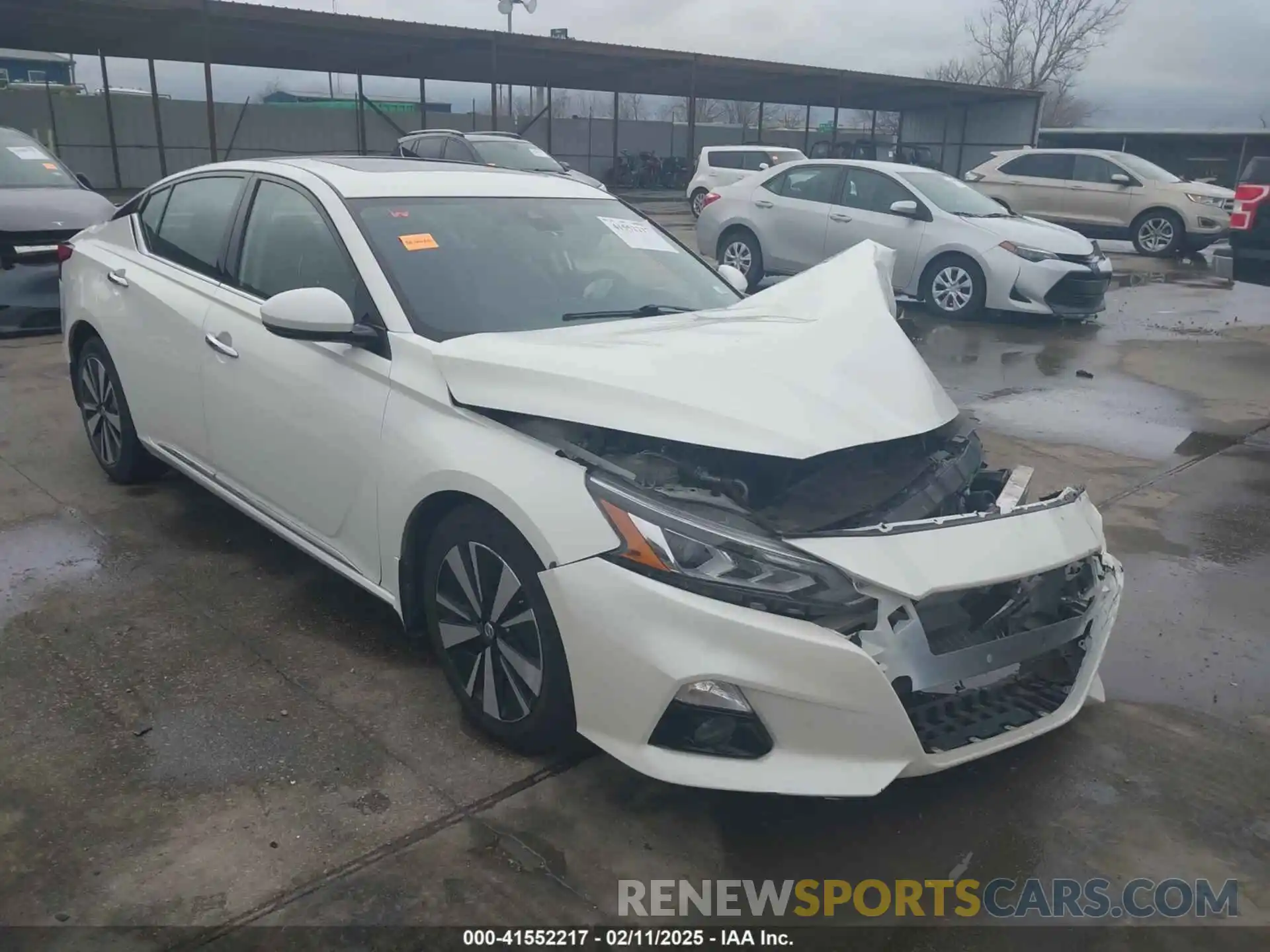 1 Photograph of a damaged car 1N4BL4EV3LC226313 NISSAN ALTIMA 2020