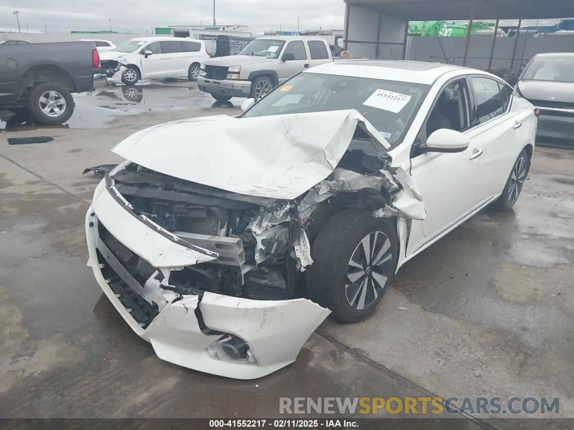 2 Photograph of a damaged car 1N4BL4EV3LC226313 NISSAN ALTIMA 2020