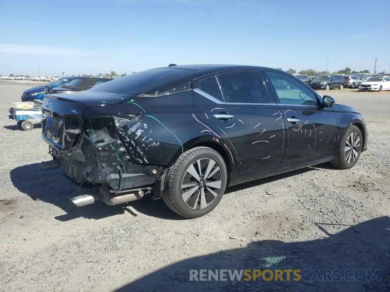 3 Photograph of a damaged car 1N4BL4EV6LC247382 NISSAN ALTIMA 2020