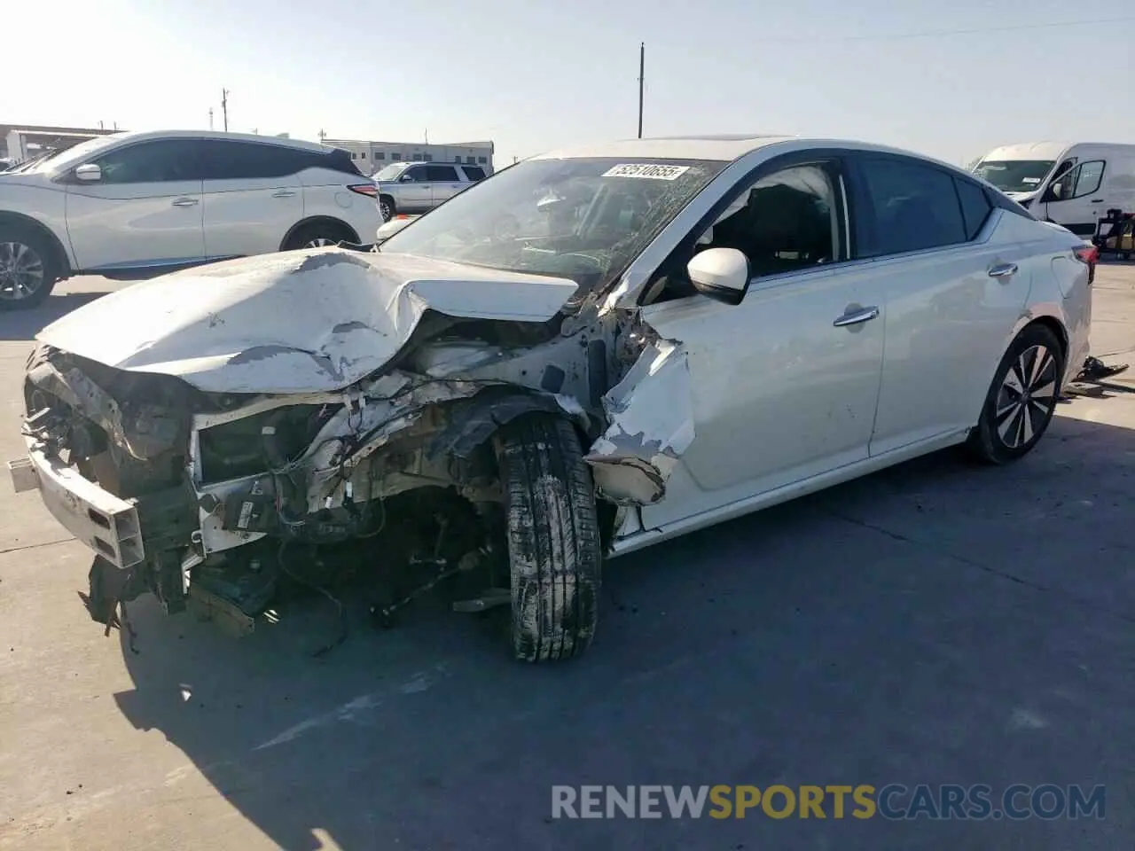1 Photograph of a damaged car 1N4BL4EV6LC271875 NISSAN ALTIMA 2020