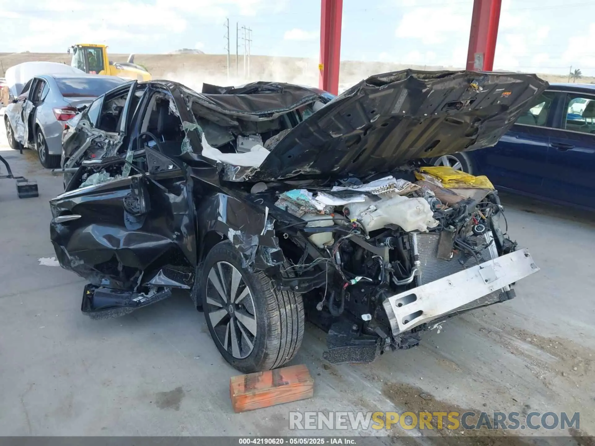 1 Photograph of a damaged car 1N4BL4EV7LC250842 NISSAN ALTIMA 2020