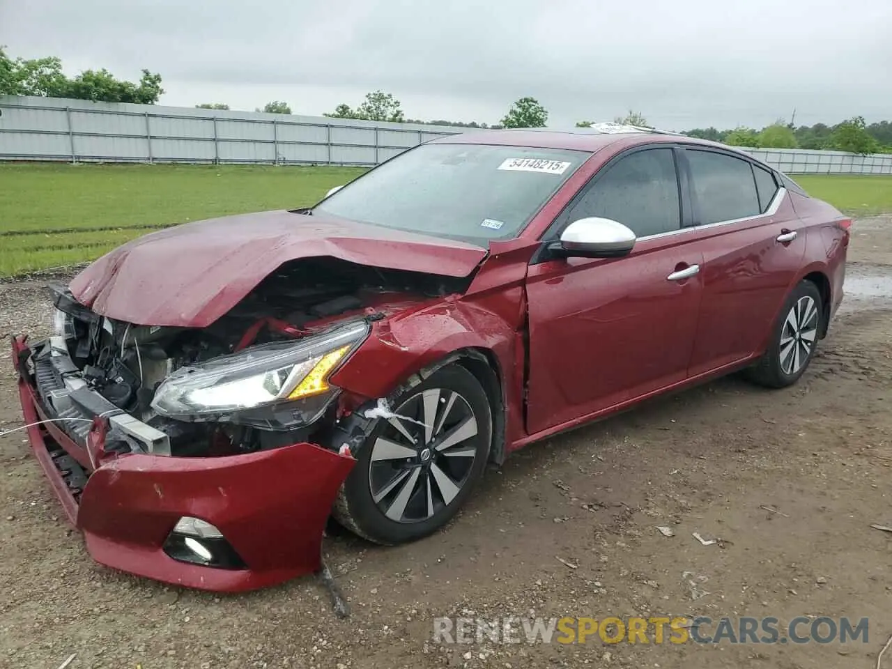 1 Photograph of a damaged car 1N4BL4EV8LN303410 NISSAN ALTIMA 2020