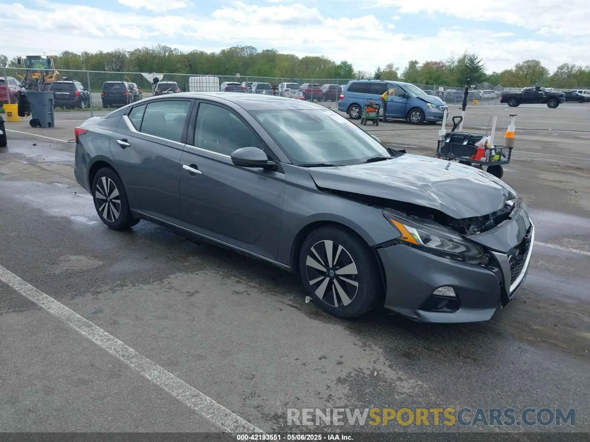1 Photograph of a damaged car 1N4BL4EV9LN301603 NISSAN ALTIMA 2020