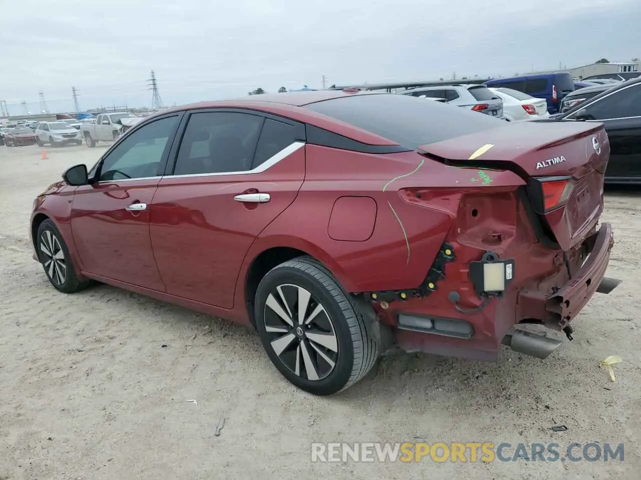 2 Photograph of a damaged car 1N4BL4EW3LC132215 NISSAN ALTIMA 2020