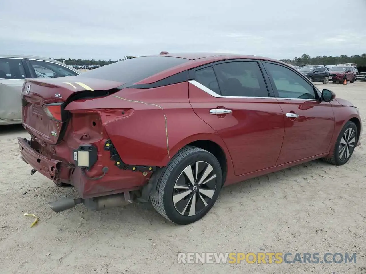 3 Photograph of a damaged car 1N4BL4EW3LC132215 NISSAN ALTIMA 2020