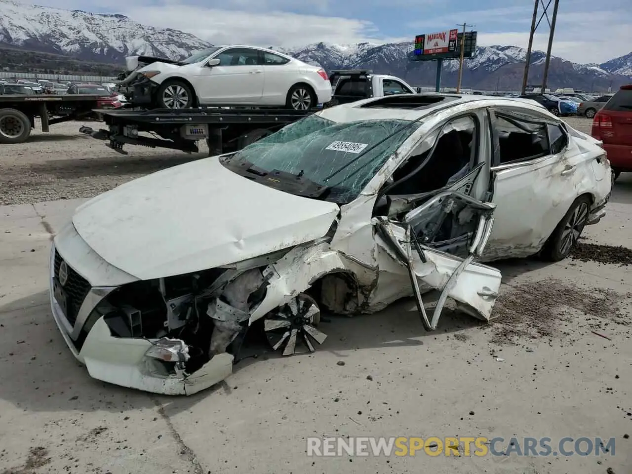 1 Photograph of a damaged car 1N4BL4EW8LC273801 NISSAN ALTIMA 2020