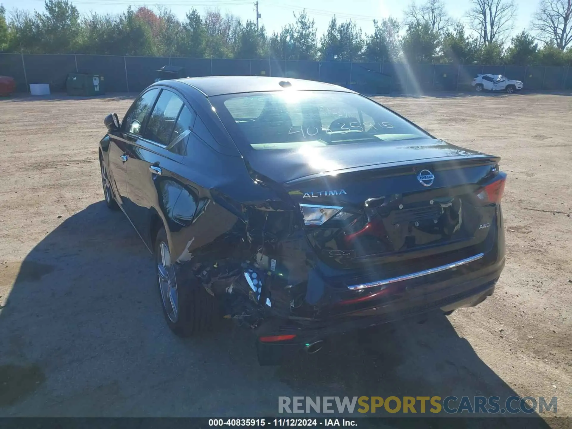3 Photograph of a damaged car 1N4BL4EWXLC102435 NISSAN ALTIMA 2020