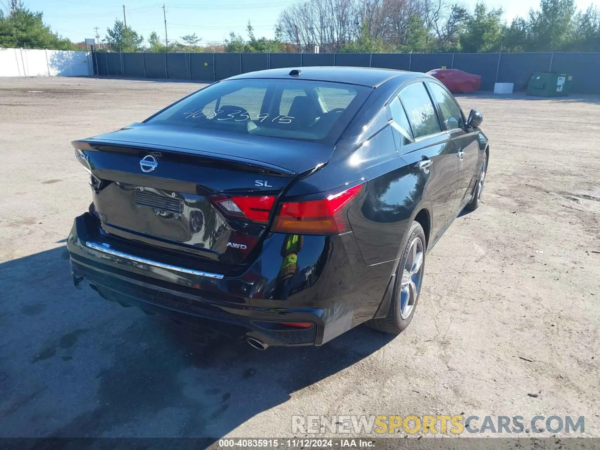 4 Photograph of a damaged car 1N4BL4EWXLC102435 NISSAN ALTIMA 2020