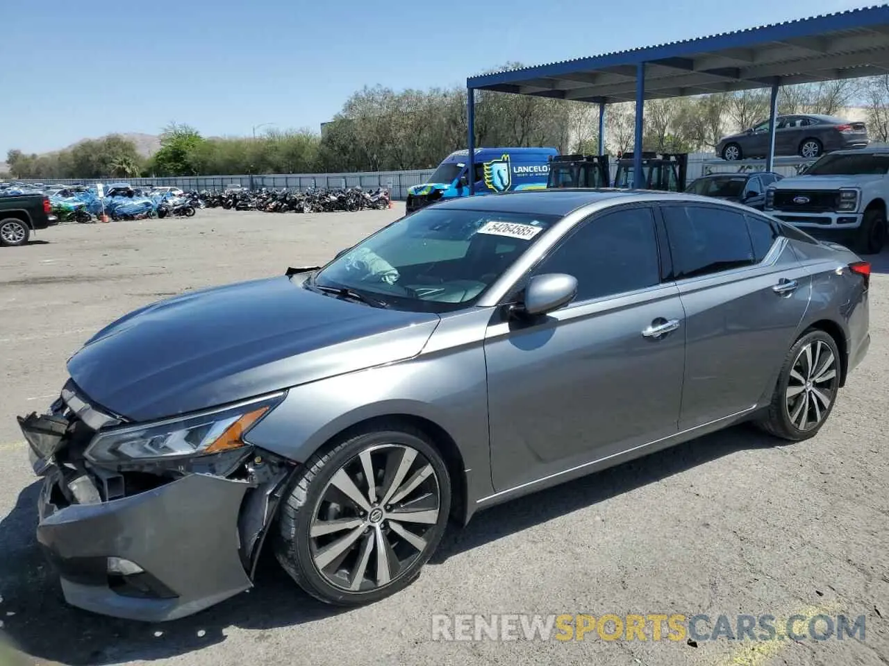 1 Photograph of a damaged car 1N4BL4FV0LN303741 NISSAN ALTIMA 2020
