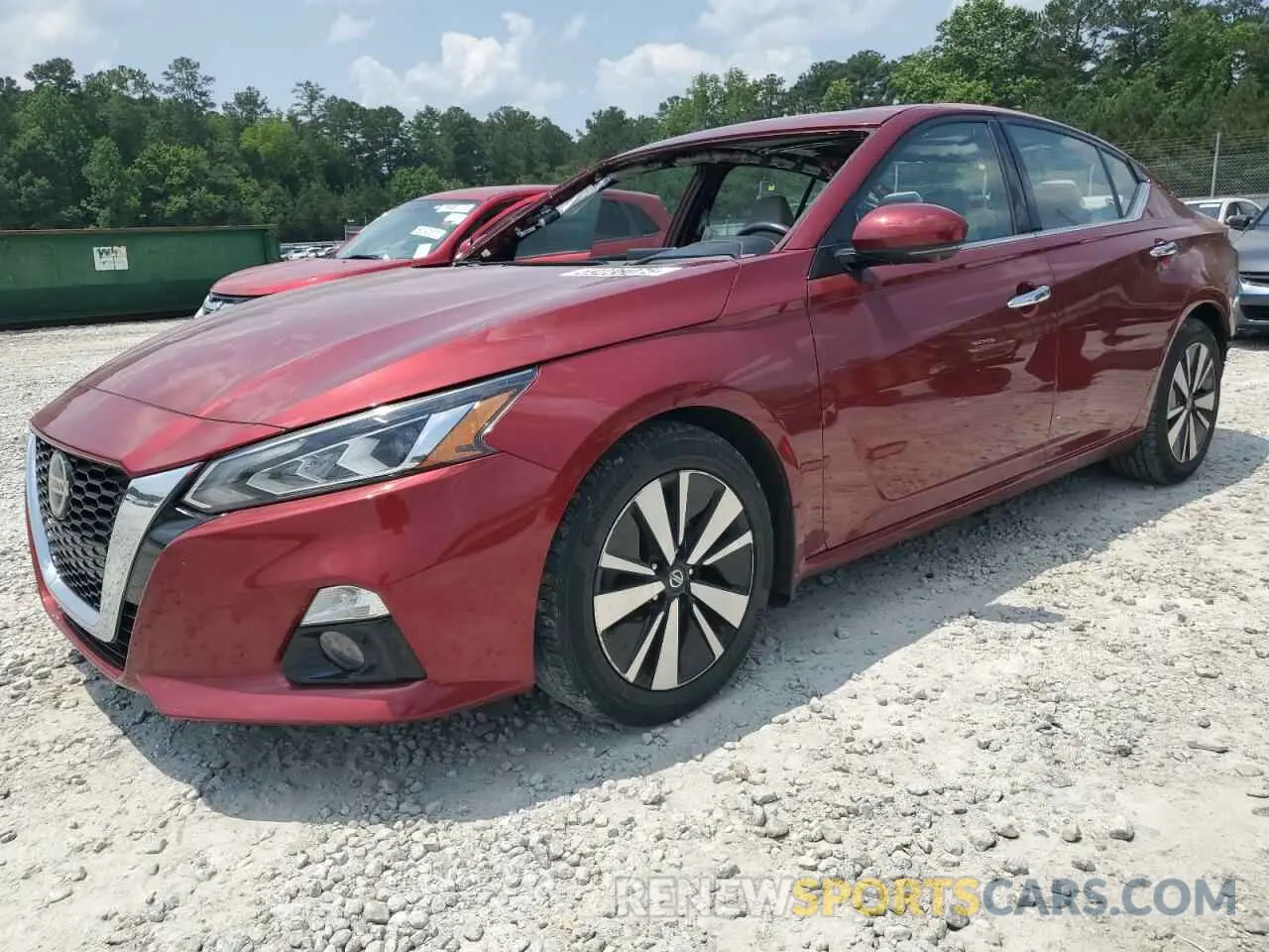 1 Photograph of a damaged car 1N4BL4FV4LC100833 NISSAN ALTIMA 2020