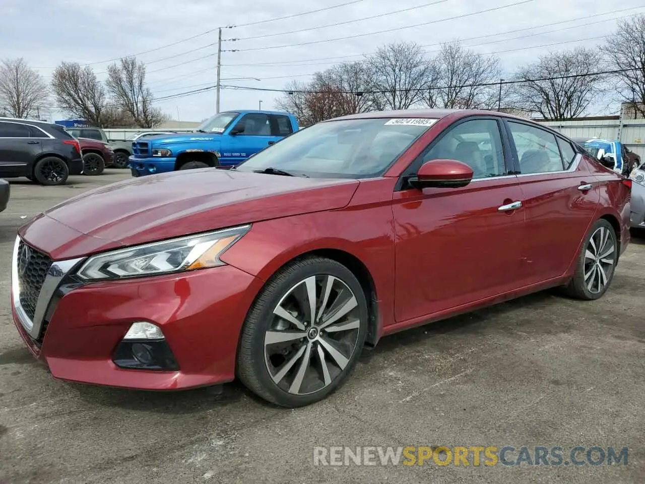 1 Photograph of a damaged car 1N4BL4FVXLN304167 NISSAN ALTIMA 2020