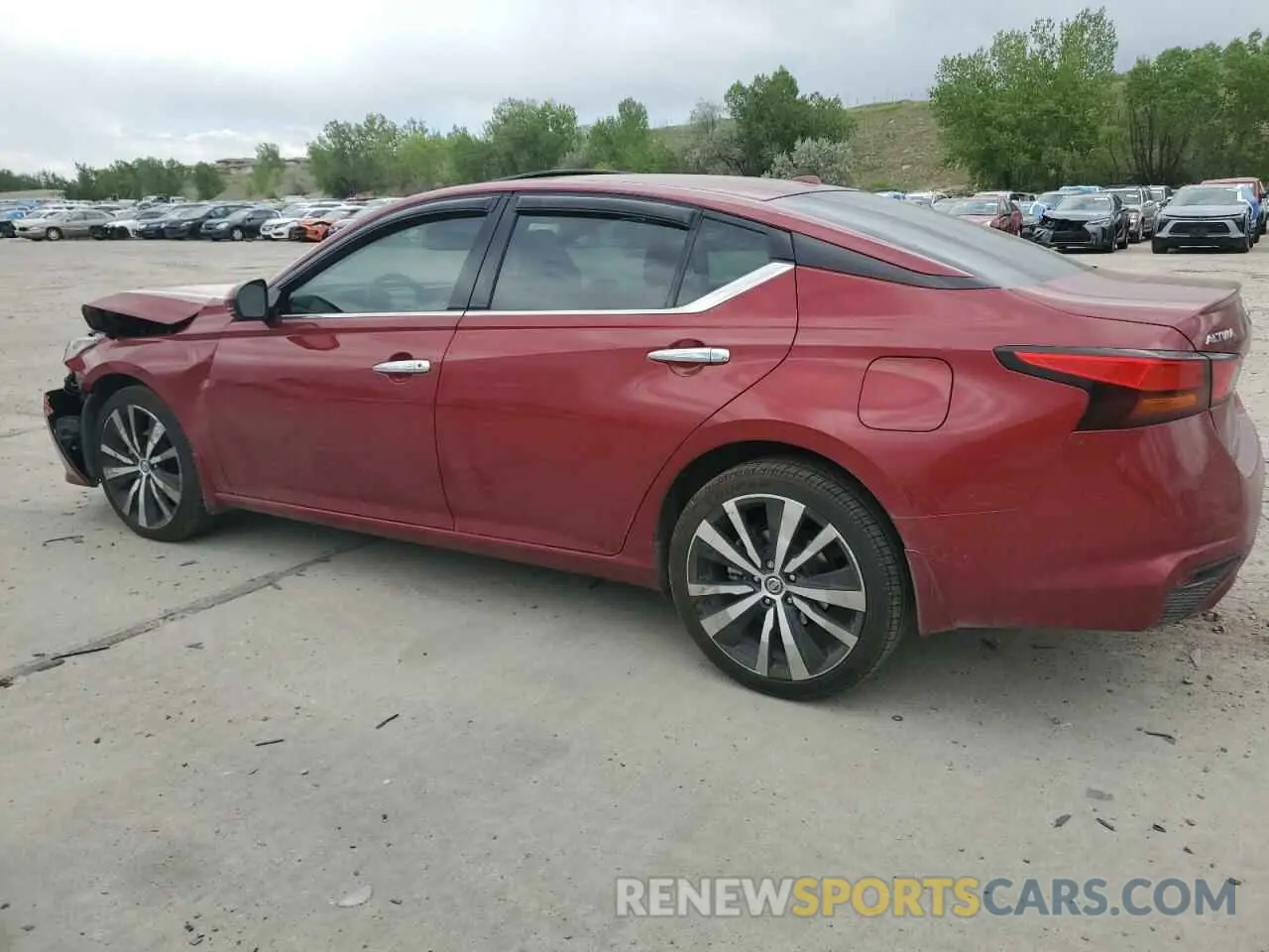 2 Photograph of a damaged car 1N4BL4FW0LC145812 NISSAN ALTIMA 2020
