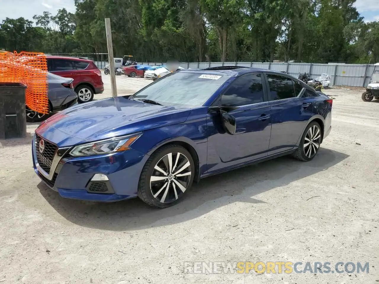 1 Photograph of a damaged car 1N4AL4CV4MN381649 NISSAN ALTIMA 2021