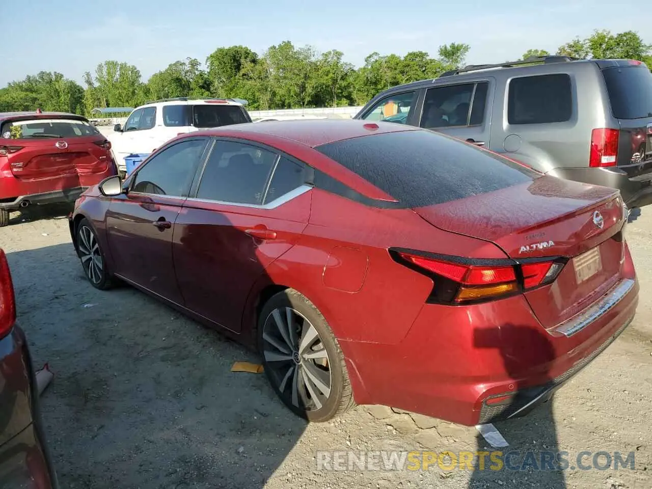 2 Photograph of a damaged car 1N4AL4CV6MN380082 NISSAN ALTIMA 2021