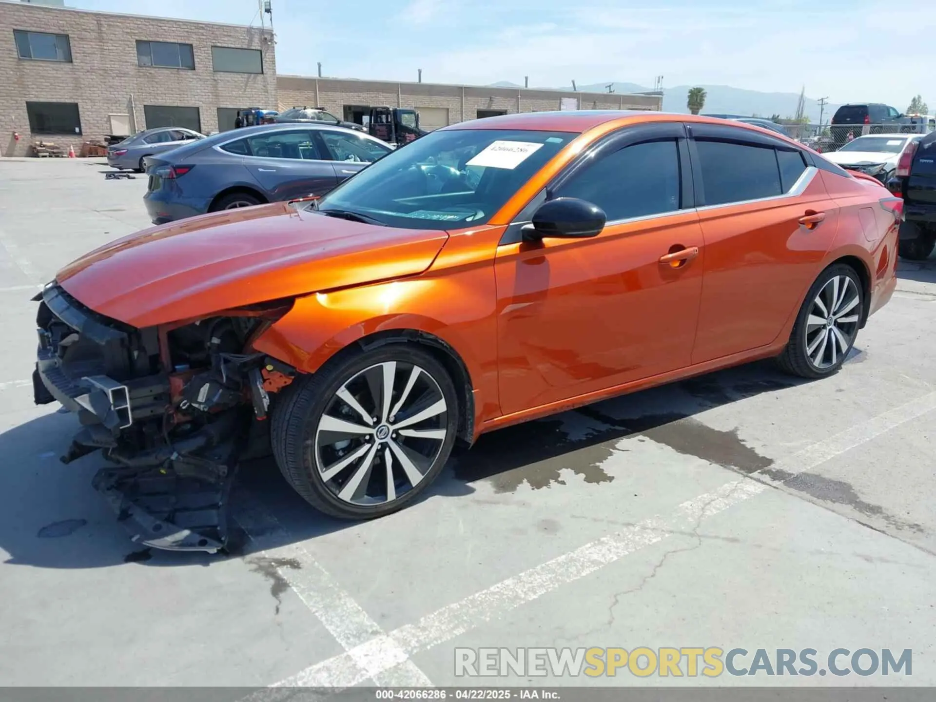 2 Photograph of a damaged car 1N4AL4CV9MN332768 NISSAN ALTIMA 2021