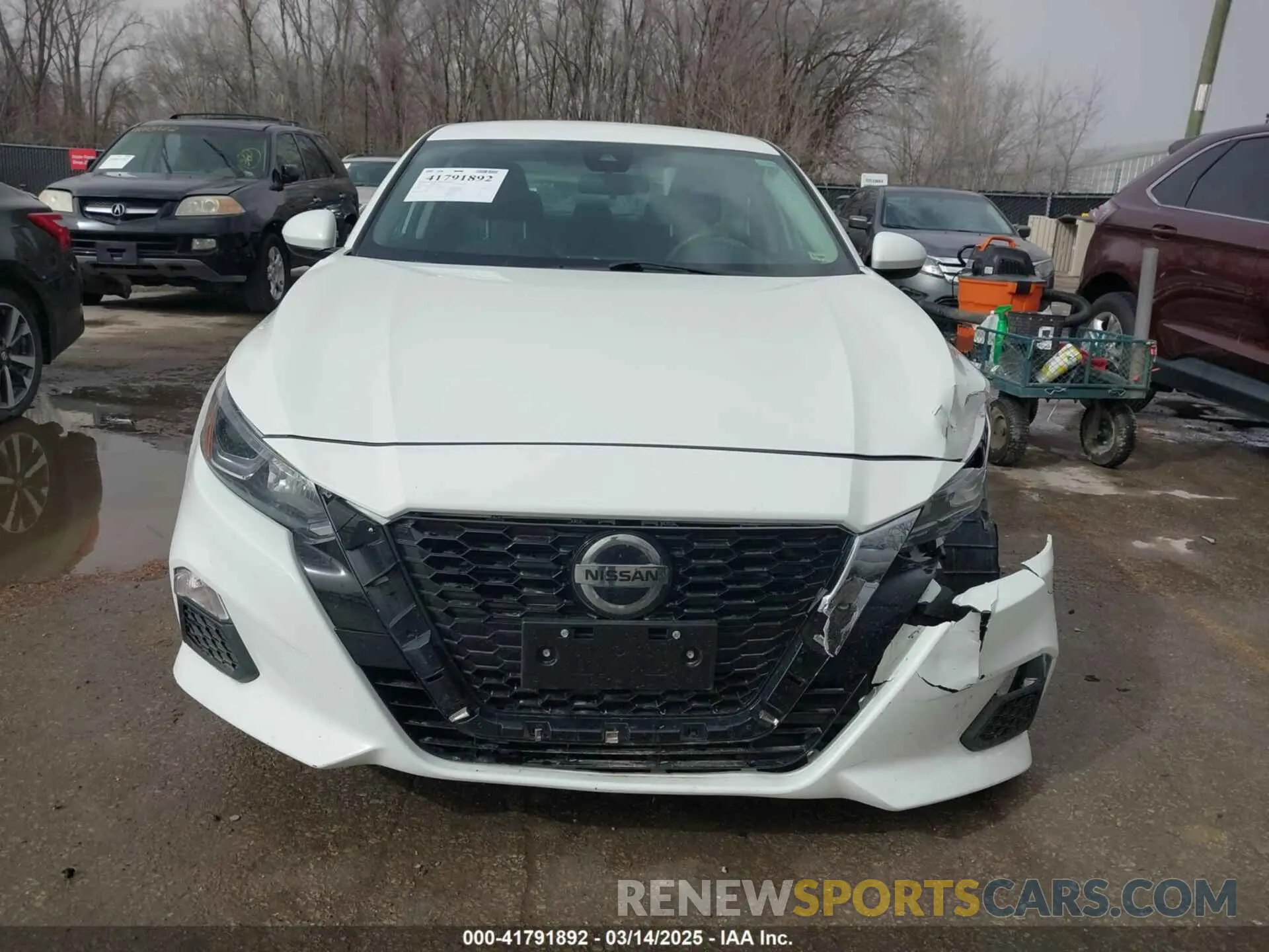 12 Photograph of a damaged car 1N4BL4BV0MN301611 NISSAN ALTIMA 2021