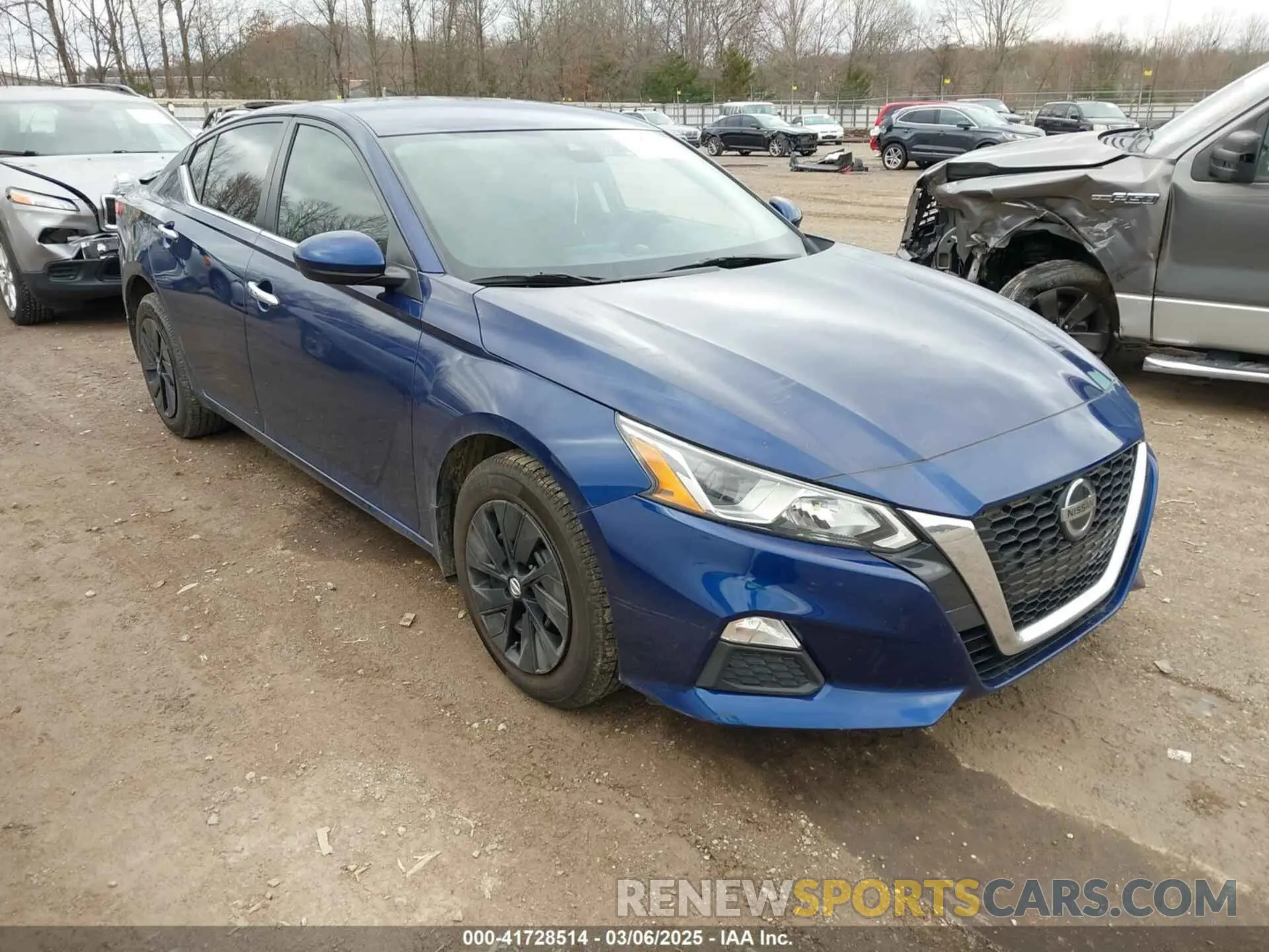 1 Photograph of a damaged car 1N4BL4BV0MN347133 NISSAN ALTIMA 2021